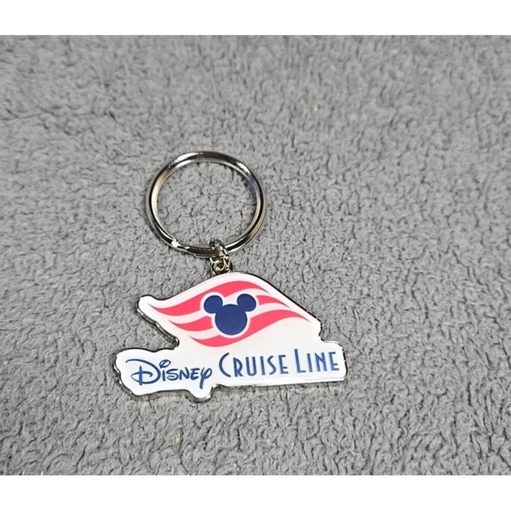 Disney Cruise Line (DCL) Keychain with Logo - Official Disney - New